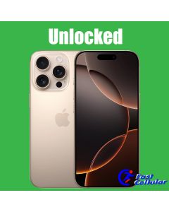 Apple iPhone 16 Pro 128GB Unlocked for any esim (Pre-owned) (Desert Titanium)