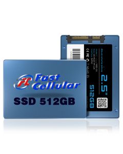 HIGH PERFORMANCE 2.5" SSD 3D TLC NAND 512GB (Compatible with MAC and Windows)