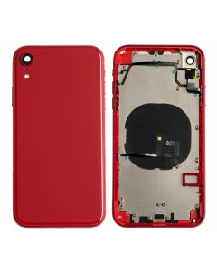 iPhone XR Back Housing with Small Parts Pre-installed (6.1 inches)(High Quality) - Red