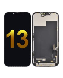 LCD Screen Digitizer Assembly With Frame for Apple iPhone 13 (JK Incell V3.0) - Black