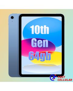 Apple iPad 10th Generation 64 GB Wi-Fi (Pre-Owned) – Blue