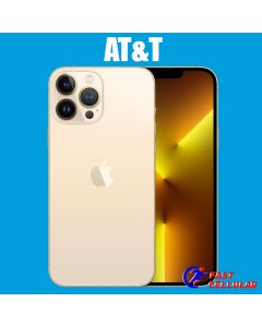 Apple iPhone 13 Pro Max 128 GB (Pre-Owned, for AT&T or Cricket Wireless) – Gold