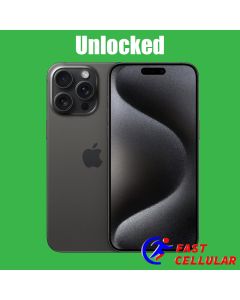 Apple iPhone 15 Pro Max 256 GB (Pre-Owned, Unlocked for Any SIM Card) – Black Titanium