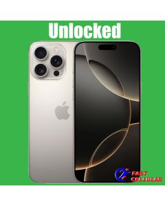 Apple iPhone 16 Pro 128 GB (Pre-Owned, Unlocked for Any eSIM) – Neutral Titanium