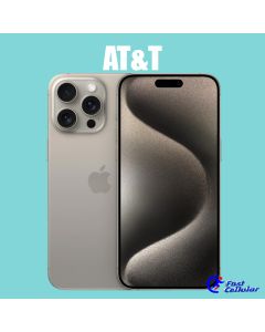 Apple iPhone 15 Pro Max 256gb Att or cricket (Pre-owned)  (Natural Titanium)