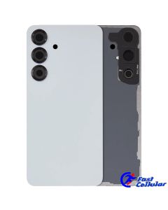 Back Cover Glass With Camera Lens For Samsung Galaxy S25 5G (Premium) - icy Blue