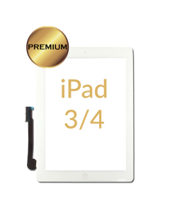 iPad 3 iPad 4 Touch Screen Digitizer (Super High Quality) White
