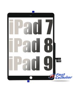 For Apple iPad 7 (2019) iPad 8 (2020) Touch Screen Digitizer for (10.2 inches)(Best Quality) - Black A2197 A2198 A2199 A2200 A2232 A2270 A2428 A2429 A2430 A2602 A2604 A2603 A2605