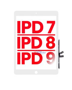 iPad 7 (2019) iPad 8 (2020) Touch Screen Digitizer for (10.2 inches)(High Quality) - White A2197 A2198 A2199 A2200 A2232 A2270 A2428 A2429 A2430 A2602 A2604 A2603 A2605
