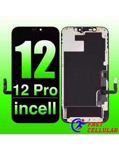 Apple iPhone 12 iPhone 12 Pro LCD Screen Digitizer Assembly With Frame (6.1 inches) (RJ incell) - Black - iPhone 12 Pro  A2341 A2406 A2408 A2407  iPhone 12  A2172 A2402 A2404 A2403