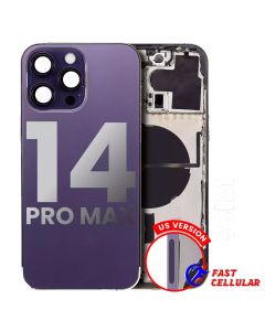 Back Housing with Small Parts for iPhone 14 Pro Max (US Version) – Purple