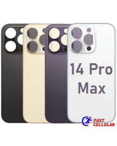 Back Housing with Small Parts for iPhone 14 Pro Max (US Version) – 4 Colors