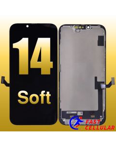 Apple iPhone 14 Soft OLED Screen Digitizer Assembly with Portable IC (SOFT RJ 120 Hz)