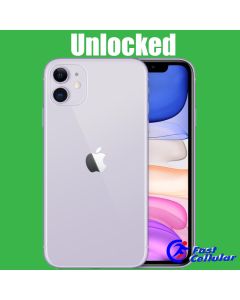 iPhone 11 128gb Unlocked for any sim card (Pre-owned) Purple