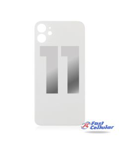 Apple iPhone 11 Back Glass replacement part if it is broken (6.1 inches)(High Quality) - White