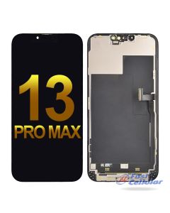 OLED Screen Digitizer Assembly With Frame for iPhone 13 Pro Max (Pre-owned OEM) - Black (A2484 A2641 A2644 A2645 A2643)