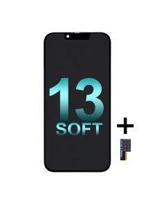 Premium Soft OLED Screen Digitizer Assembly Replacement for iPhone 13 with Portable IC