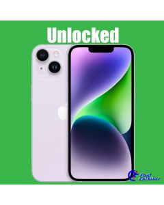 Apple iPhone 14 128gb Unlocked for any e-sim card (Pre-owned) Purple