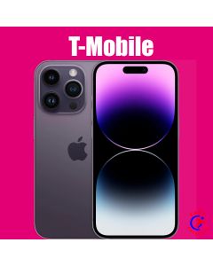 Apple iPhone 14 Pro Max 128gb Tmobile or Metro Pcs (Pre-owned) (Deep Purple)