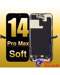 Apple iPhone 14 Pro Max Soft OLED Screen Digitizer Assembly (FOG Soft -  RJ 120Hz)