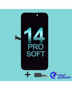 Soft OLED Screen Digitizer Assembly with Portable IC for iPhone 14 Pro (Soft OLED Tiger)