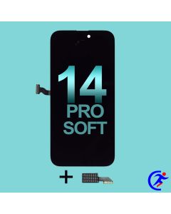 for Apple iPhone 14 Pro Soft OLED Screen Digitizer Assembly with Portable IC (Soft OLED)