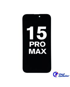 OLED Screen Digitizer Assembly With Frame for iPhone 15 Pro Max (Refurbished)