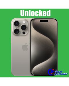 Apple iPhone 15 Pro 128gb Unlocked for any sim card (Pre-owned)  (Natural Titanium)