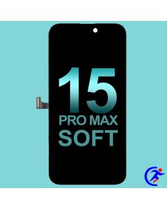 Apple iPhone 15 Pro Max Premium Soft OLED Screen Digitizer Assembly (RJ Soft OLED 120Hz)