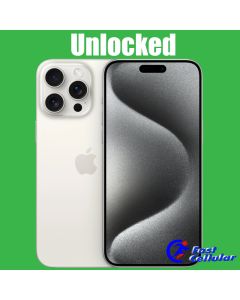 Apple iPhone 15 Pro Max 256 Unlocked for any sim card (Pre-owned)  (White Titanium)