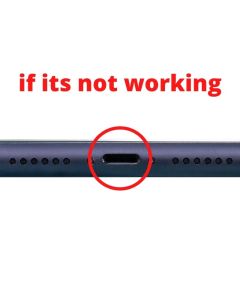 iPhone 8 Plus Charging Port with Flex Cable and Mic (5.5 inches)(Super High Quality) Black