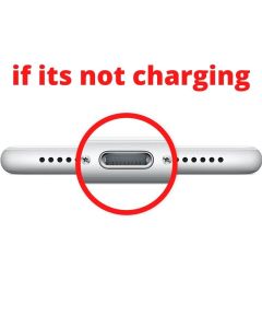 iPhone 8 / SE (2020) Charging Port with Flex Cable and Mic (4.7 inches)(Super High Quality) Gray