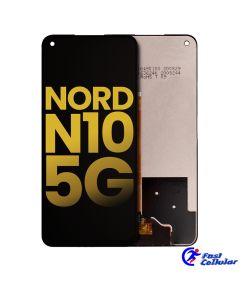 LCD Screen Digitizer Assembly for OnePlus Nord N10 5G - Black - Compatible with models: BE2029 / BE2025