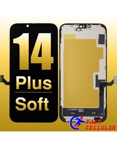 Apple iPhone 14 Plus Soft OLED Screen Digitizer Assembly with Portable IC (SOFT RJ 120 Hz)
