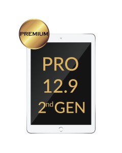LCD Screen Display with Digitizer Touch Panel and Mother Board for iPad Pro (12.9 inches) 2nd Gen - White