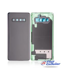 Samsung Galaxy S10 Plus G975 Back glass - Prism Black (High Quality)