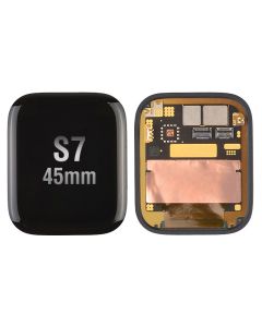 OLED Screen Digitizer Assembly for Apple Watch Series 7 45mm - Black (Models: A2474 A2477 A2478)