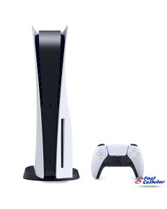 Sony PlayStation 5 Disc Edition console with Blu-ray drive