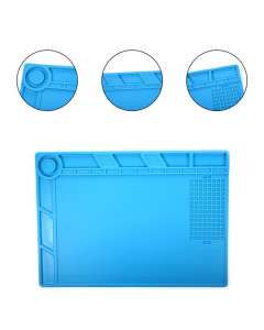 450x300mm Magnetic Heat Insulation Silicone Pad Mat Platform for Mobile Phone Repair