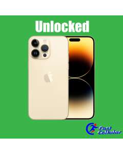 Apple iPhone 14 Pro Max 256GB unlocked for any e-sim carrier (Pre-owned) - Gold