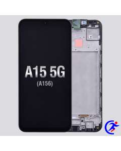 Samsung Galaxy A15 5G A156U / A15 4G (2023) A155 Screen Digitizer Assembly with Frame (incell) (for America Version)- Black