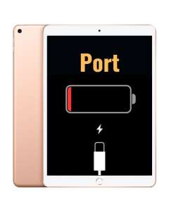 Charging Port with Flex Cable for iPad Air 3 (2019) (OEM) - White -A2123 | A2152 | A2153 | A2154