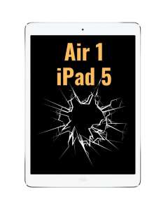 iPad Air iPad 5 (2017) Touch Screen Digitizer With Home Button and Home Button Flex Cable (High Quality) - White