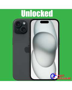 Pre-Owned Apple iPhone 15 | 128GB | Unlocked (Any SIM / eSIM) | Black | 90-Day Warranty