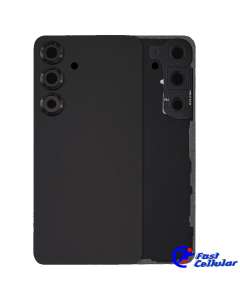 Back Cover Glass With Camera Lens For Samsung Galaxy S25 5G (Premium) - Blue Black