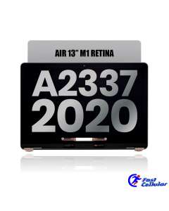 LCD Screen Digitizer Assembly for MacBook Air 13 inch Retina (A2337 2020) (Premium) - Space Gray