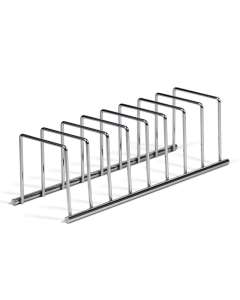 Heavy duty laptop and tablet organizer (silver and brown color)