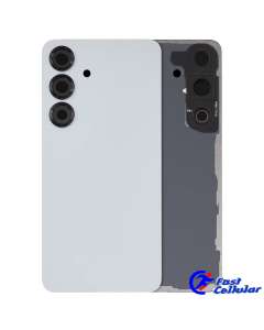 Back Cover Glass With Camera Lens For Samsung Galaxy S25 5G (Premium) - icy Blue