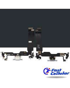 iPhone 15 Plus | Charging Port Flex Cable | Black | Premium | Replacement Part