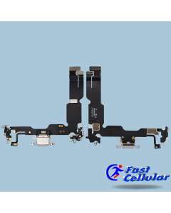 iPhone 15 Plus | Charging Port Flex Cable | Blue | Premium | Replacement Part